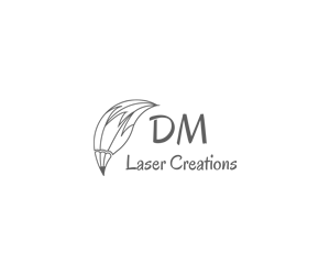 logo dm laser creations eds communication